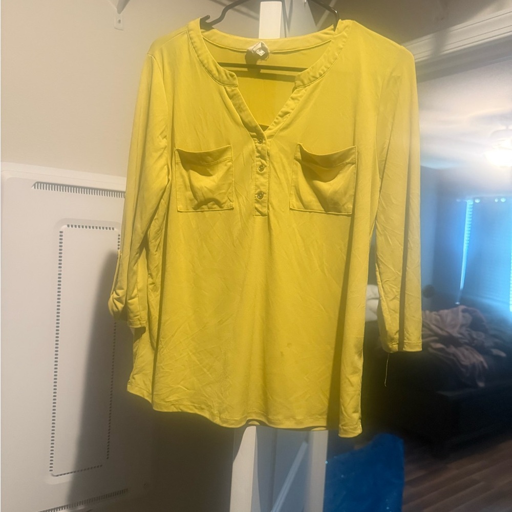 Yellow Women's Top